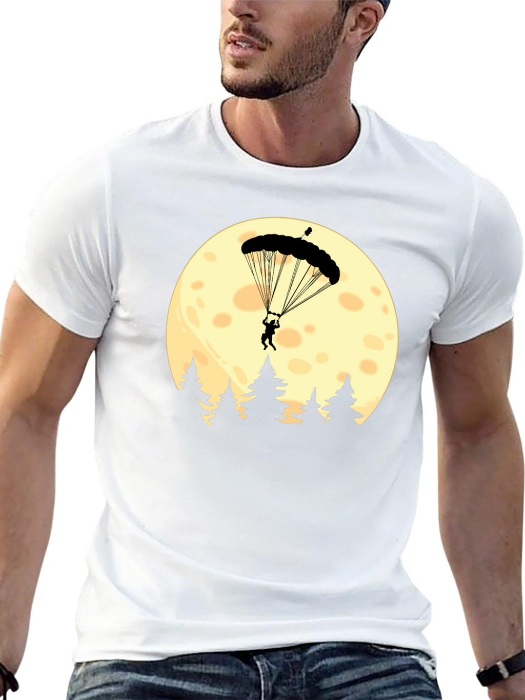 Moonlit Parachute Graphic Tee