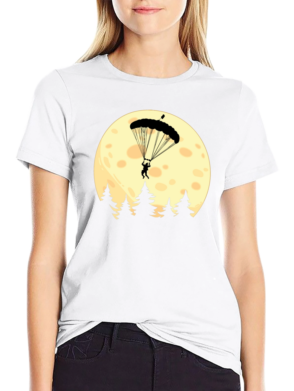 Moonlit Parachute Graphic Tee