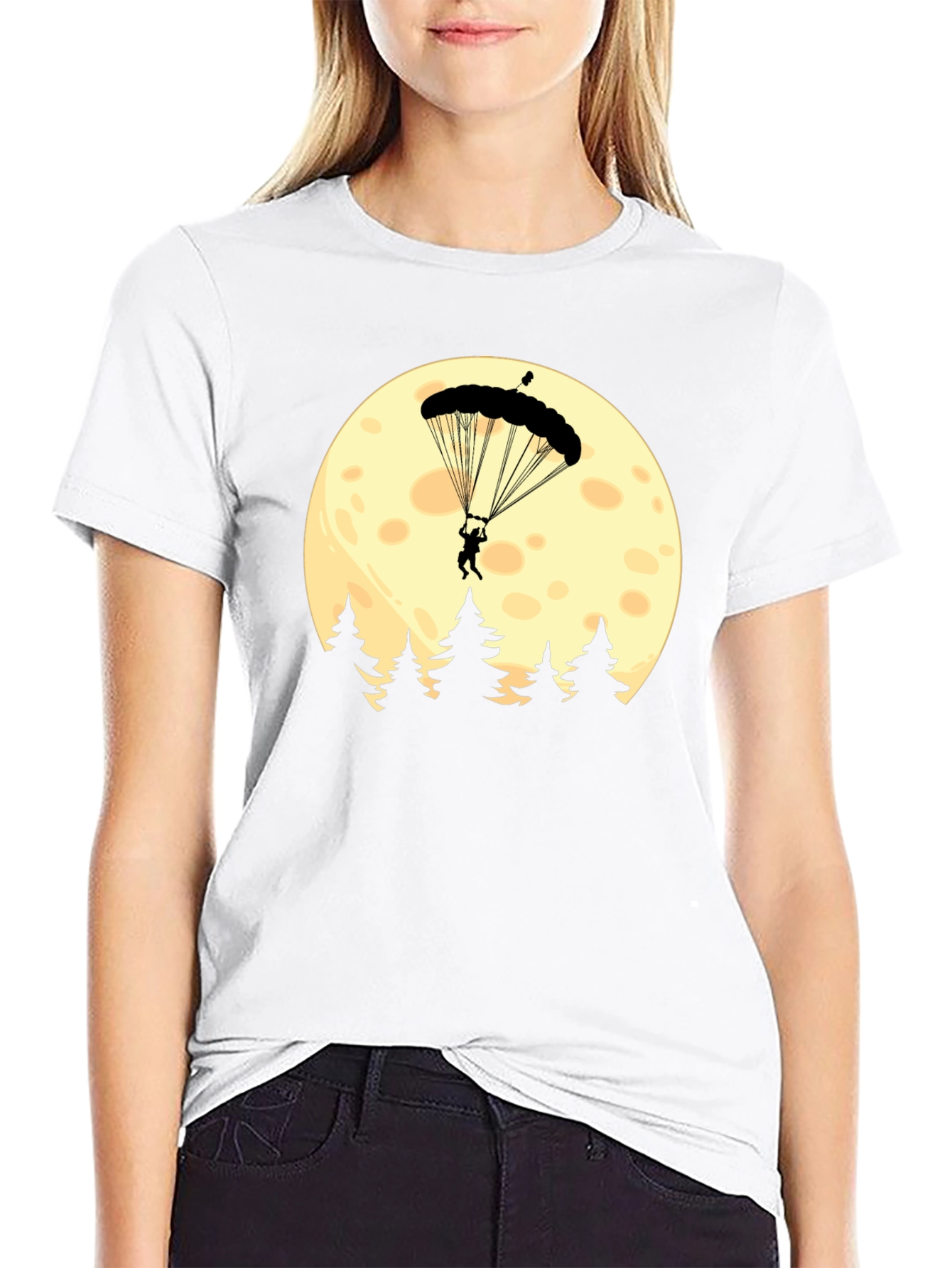 Moonlit Parachute Graphic Tee