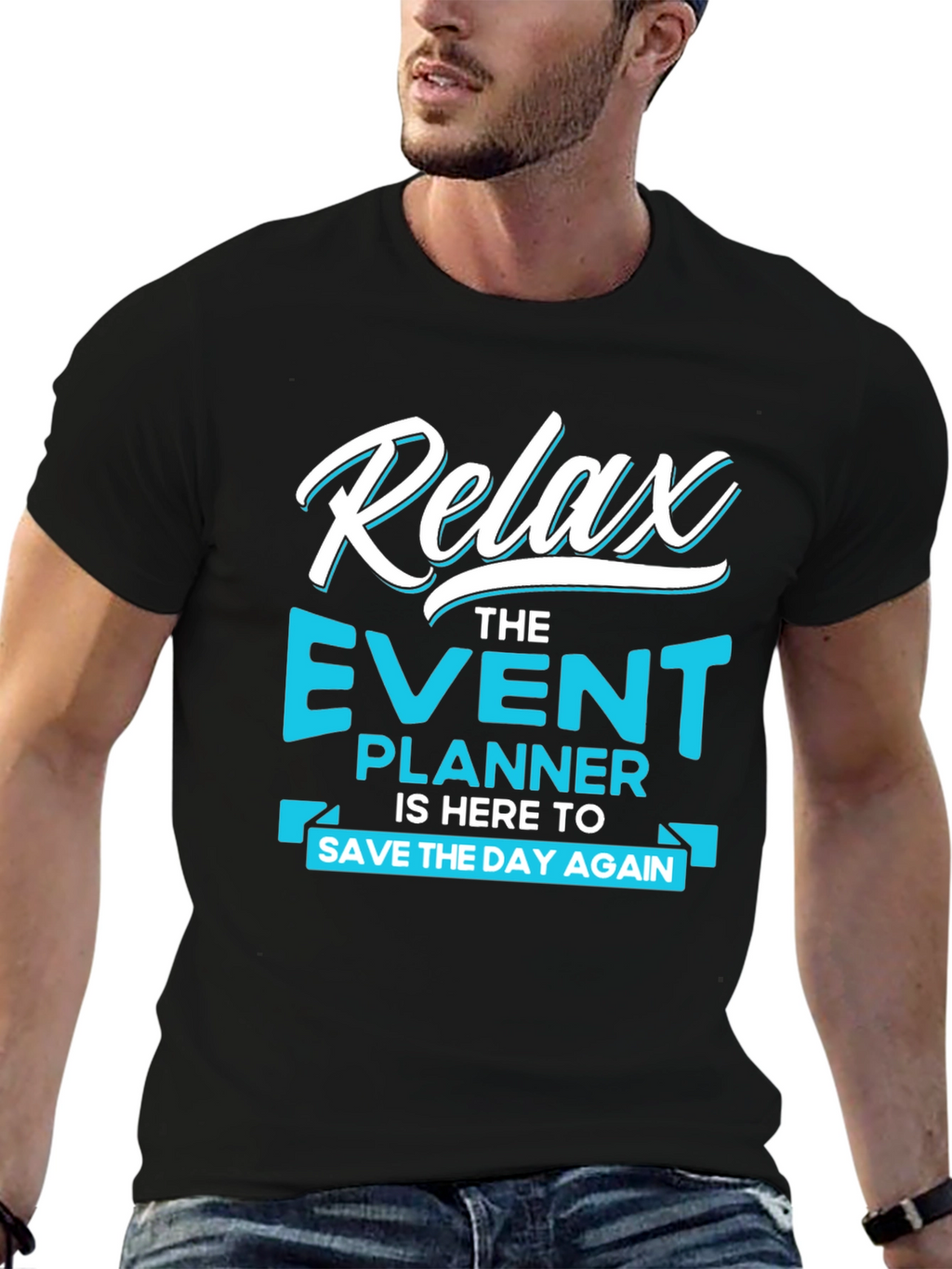 Relax Event Planner Graphic T-Shirt