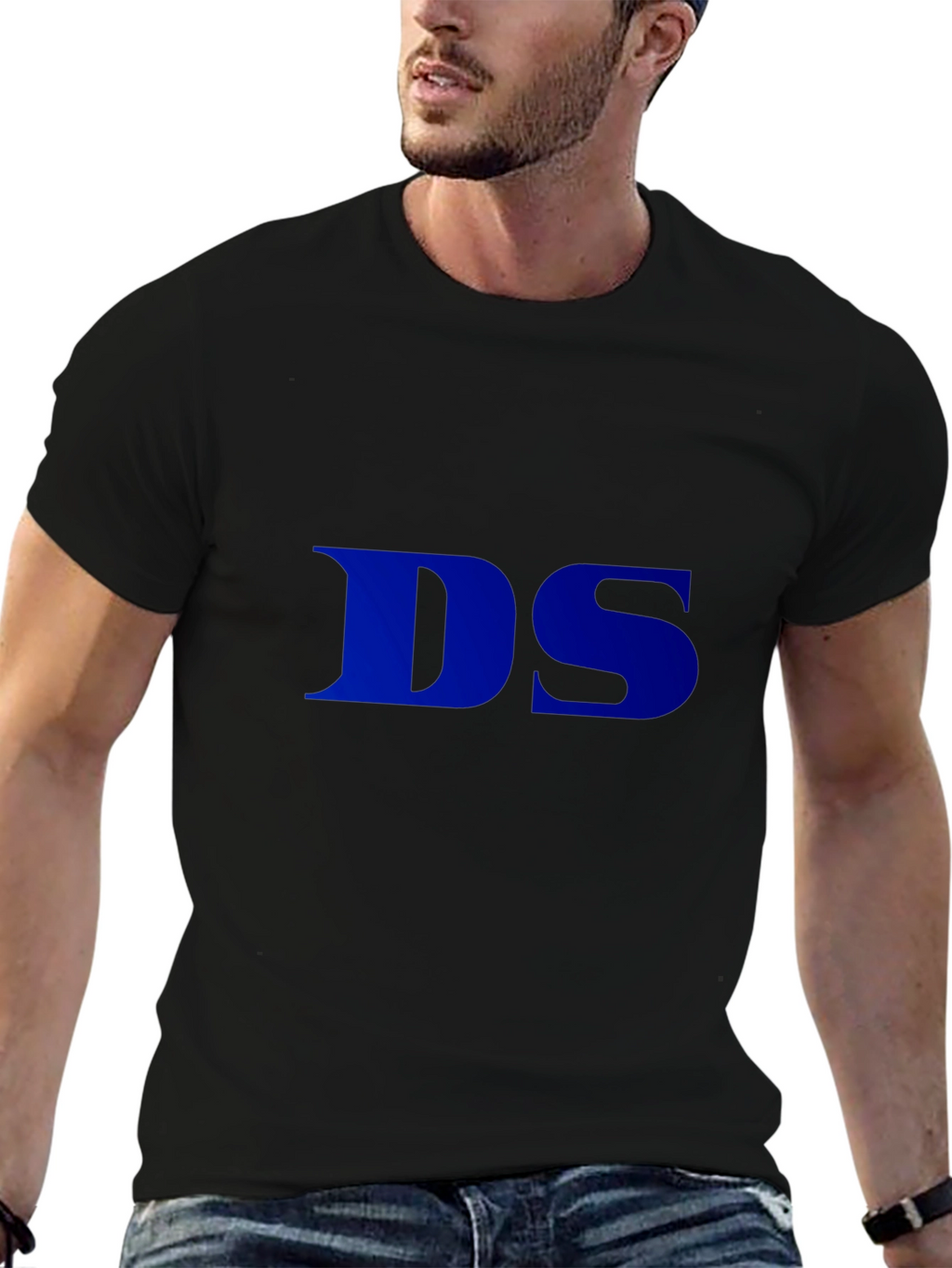 Bold Initial Tee - Classic Comfort