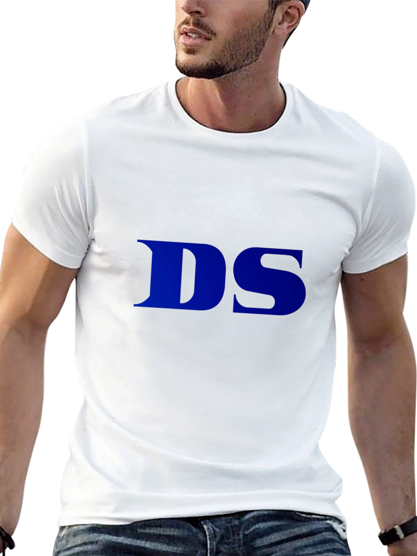 Bold Initial Tee - Classic Comfort
