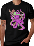 Octopus Baseball T-Shirt