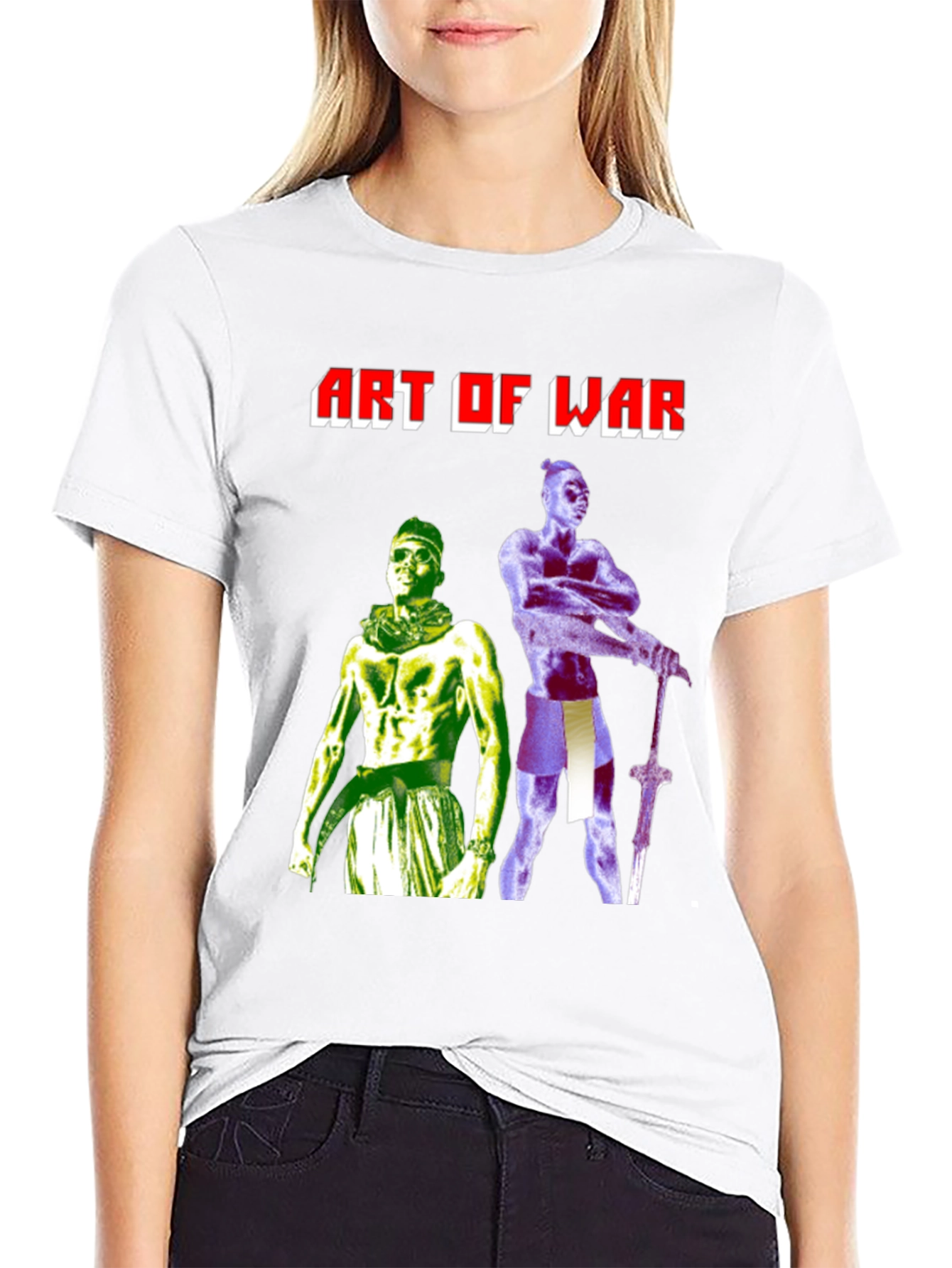 Art of War Graphic Tee - Bold Fashion Statement