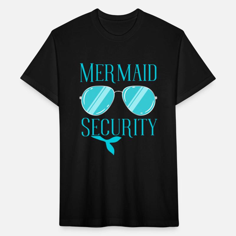 Mermaid Security Merman Mermaid Daddy Father's Day