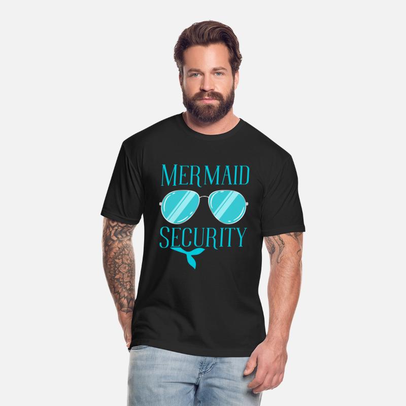 Mermaid Security Merman Mermaid Daddy Father's Day