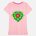 Metta heart flower blooming