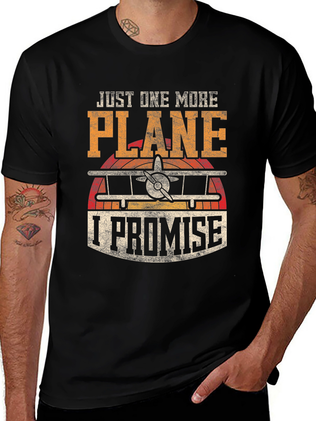 Just One More Plane T-Shirt - Aviation Gift
