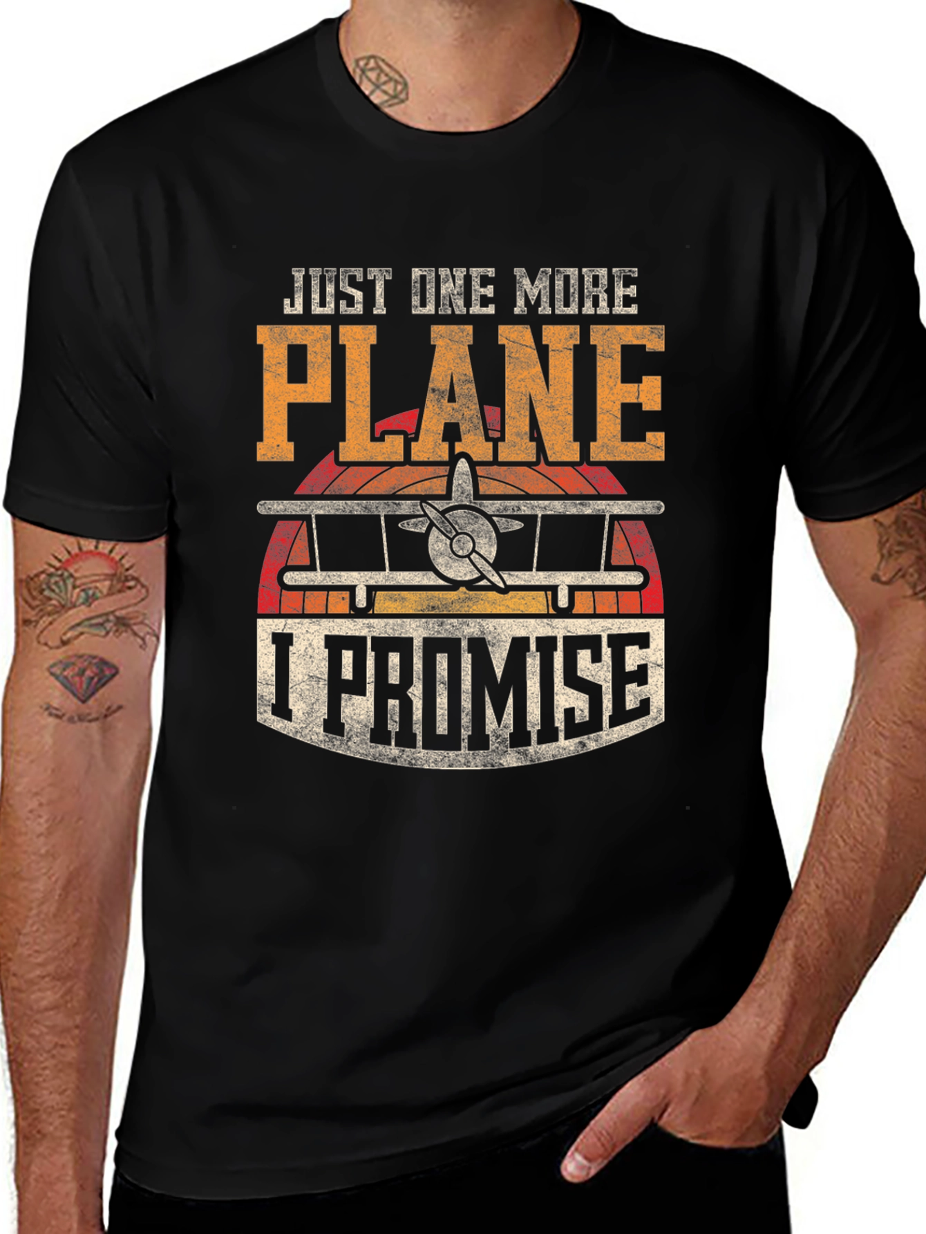Just One More Plane T-Shirt - Aviation Gift