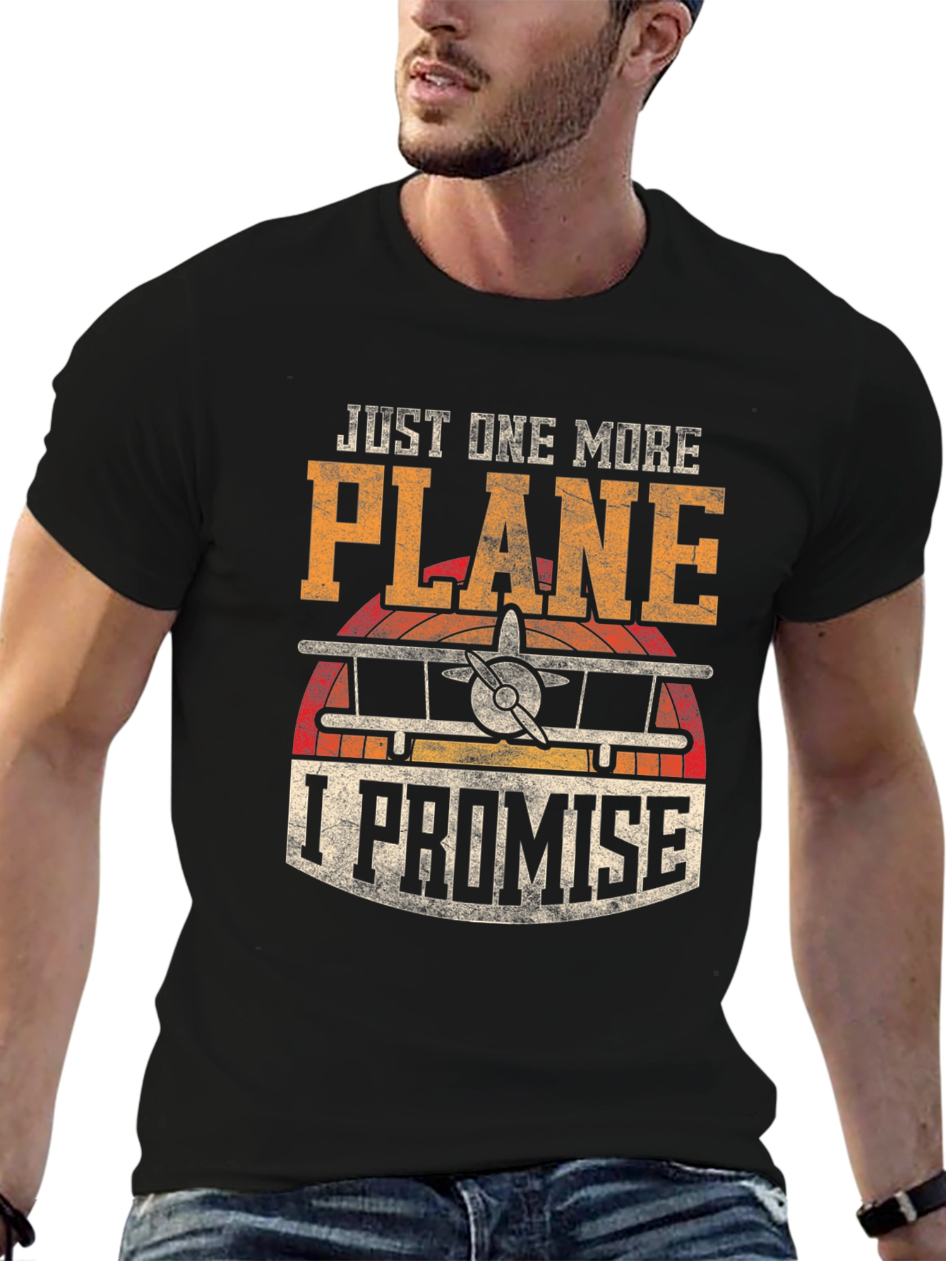 Just One More Plane T-Shirt - Aviation Gift