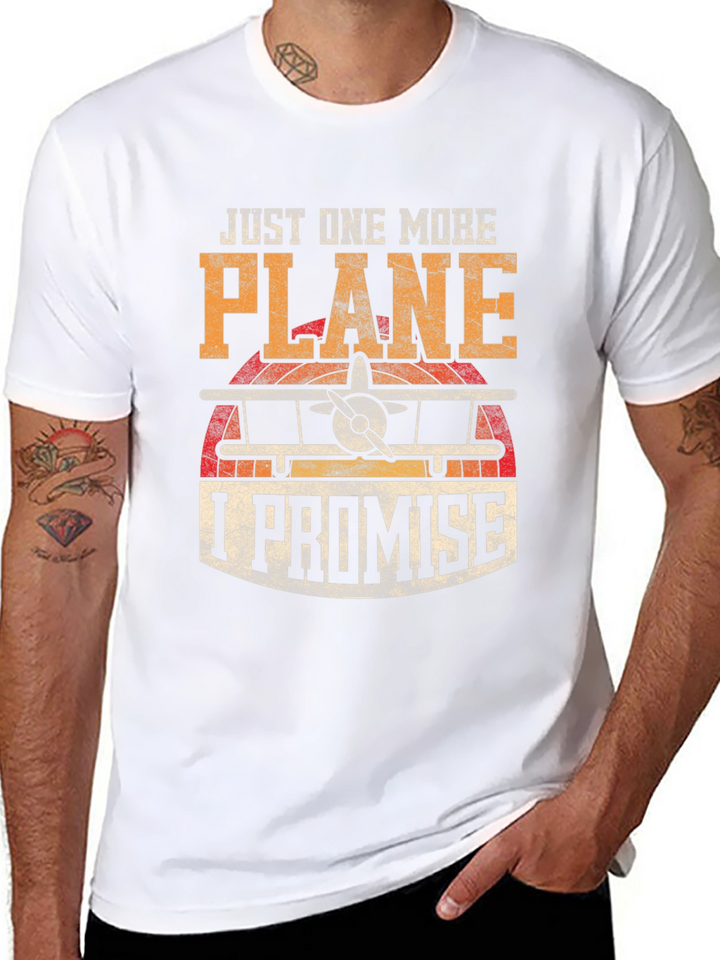 Just One More Plane T-Shirt - Aviation Gift