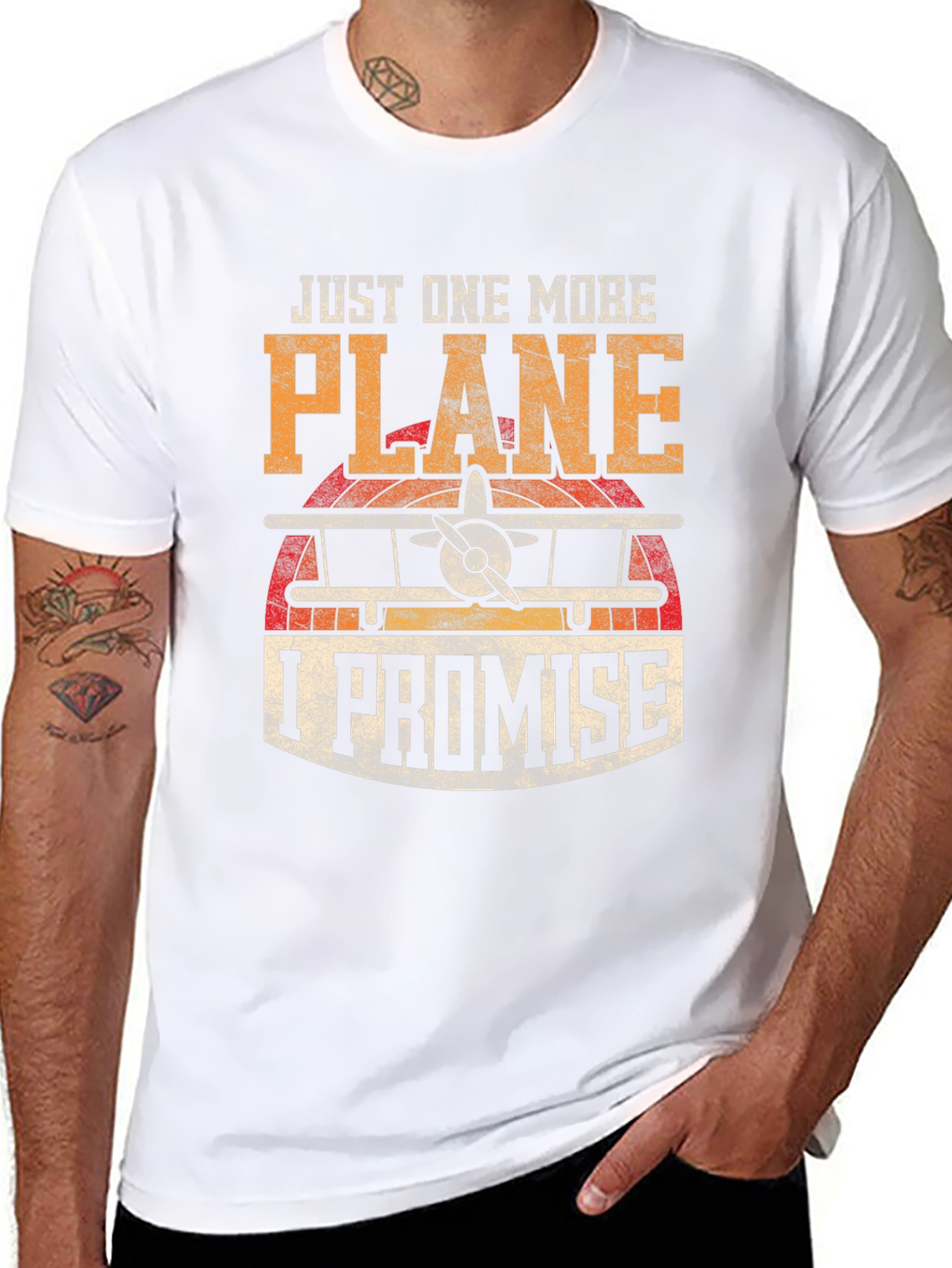 Just One More Plane T-Shirt - Aviation Gift