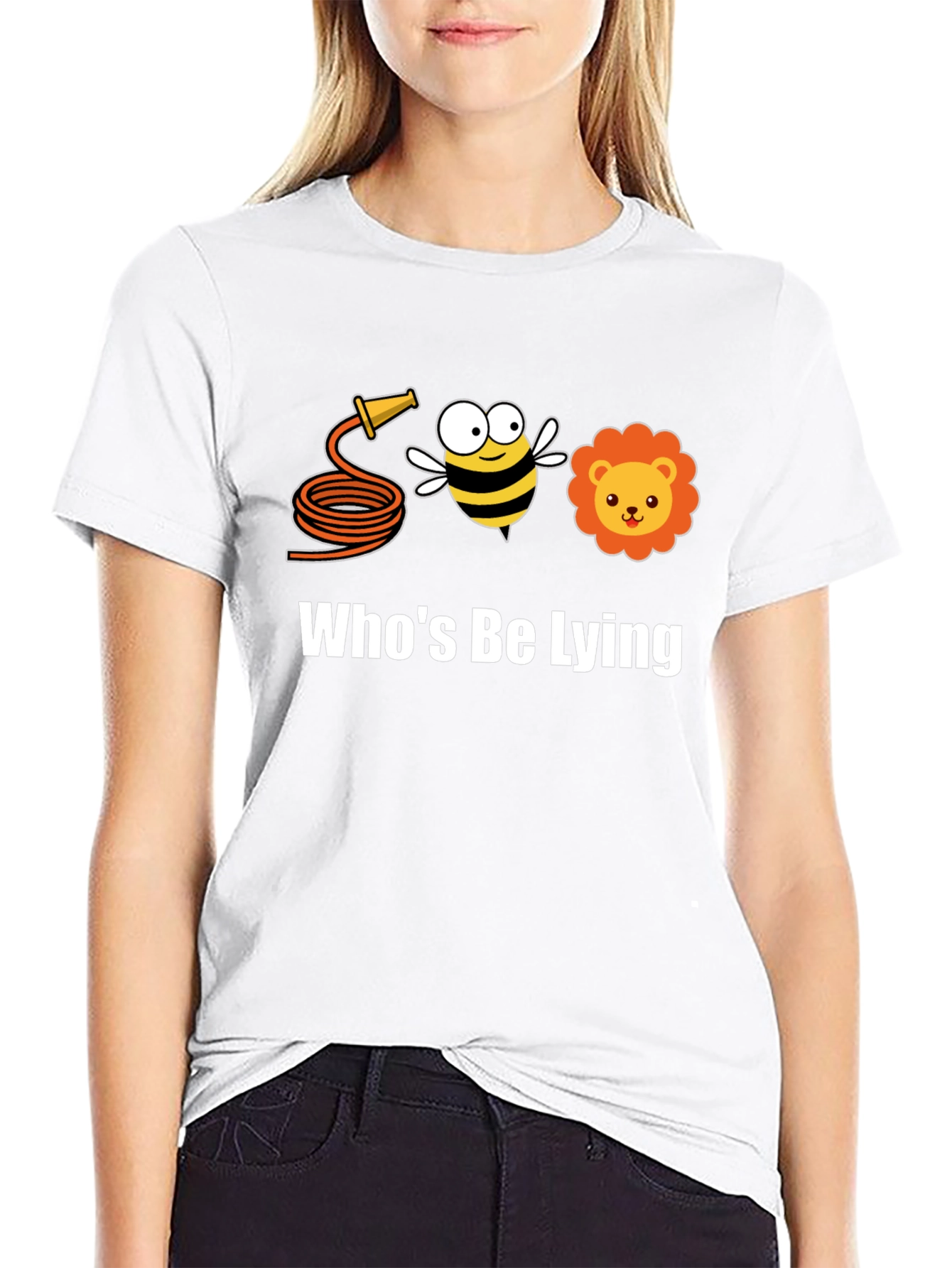 Hose Bee Lion T-Shirt - Whos Be Lying