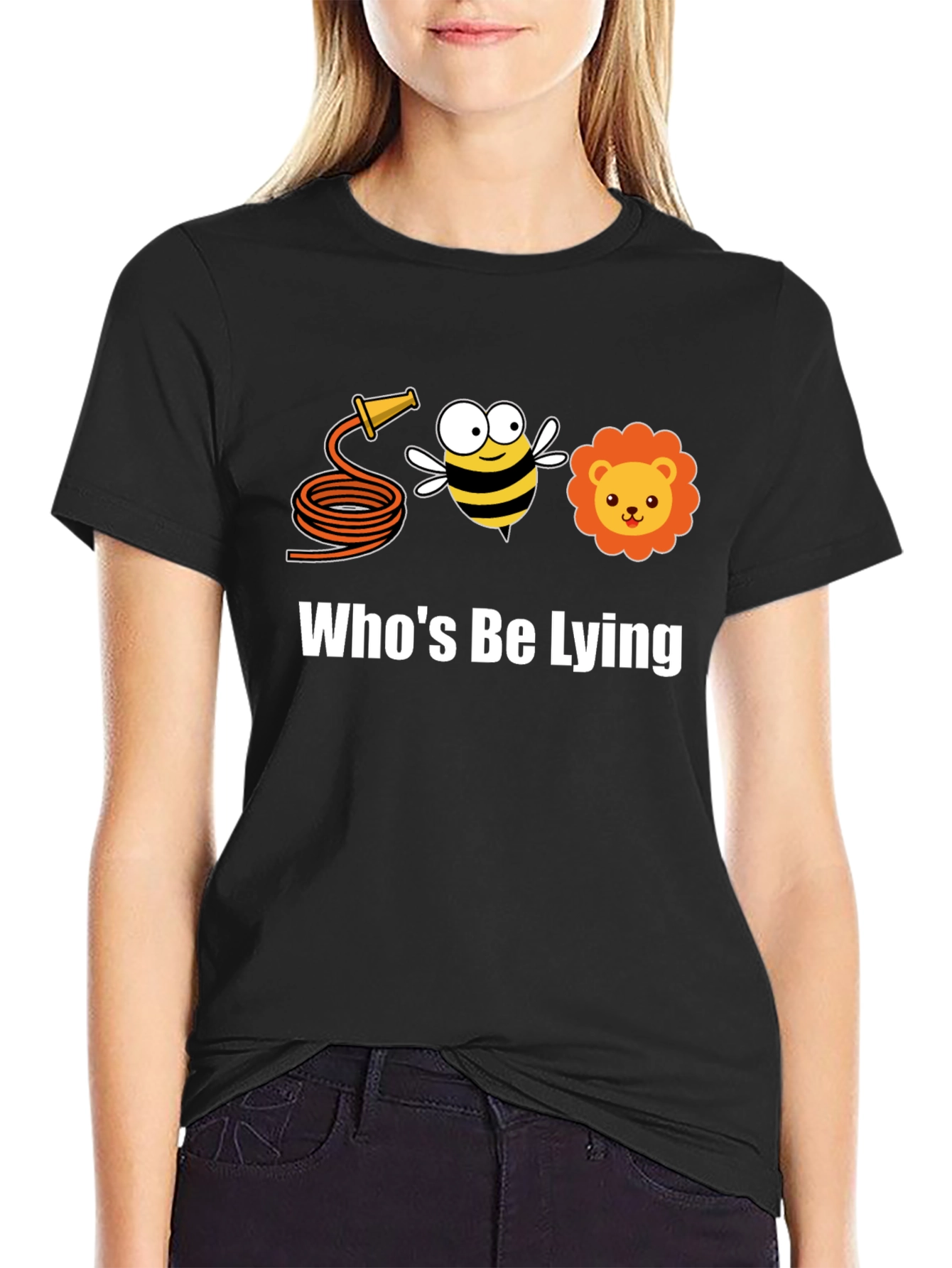 Hose Bee Lion T-Shirt - Whos Be Lying