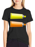 Paint Tubes Graphic T-Shirt