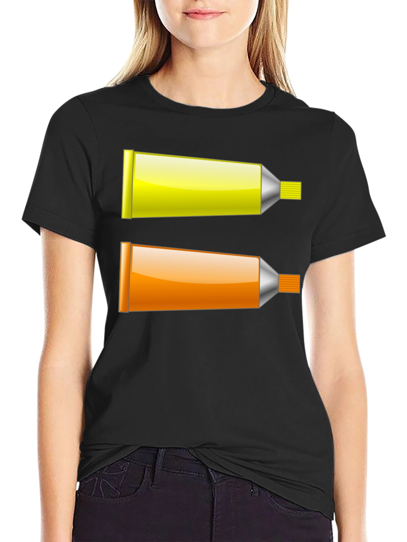 Paint Tubes Graphic T-Shirt