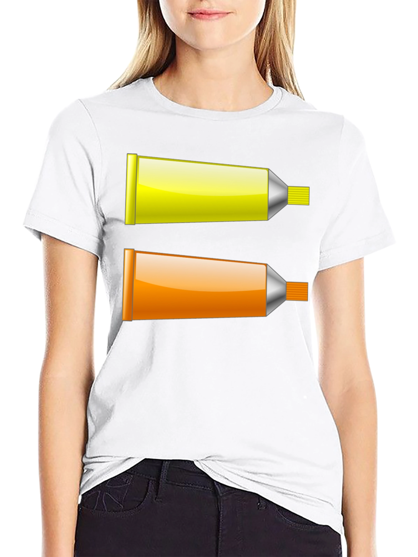 Paint Tubes Graphic T-Shirt