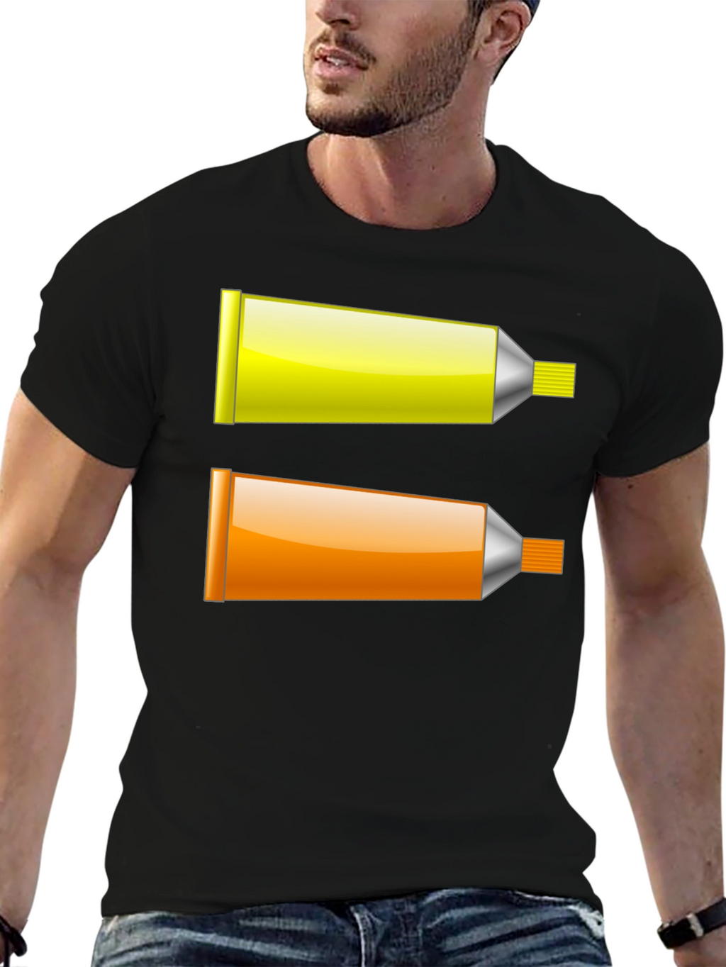 Paint Tubes Graphic T-Shirt