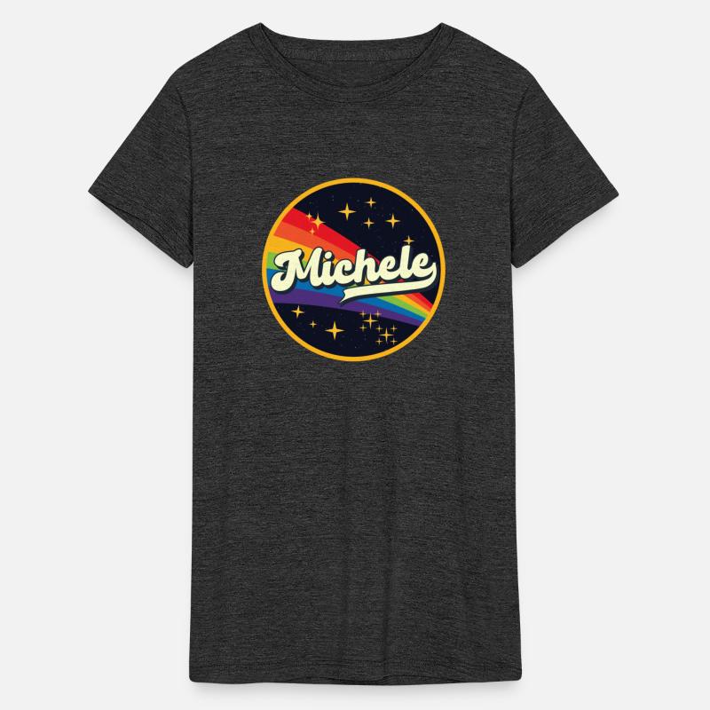 Michele Rainbow In Space Vintage Style