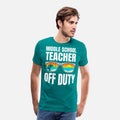 Middle school class teacher off duty teacher