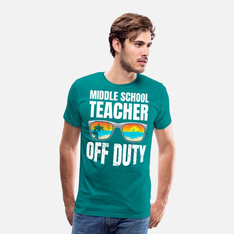 Middle school class teacher off duty teacher