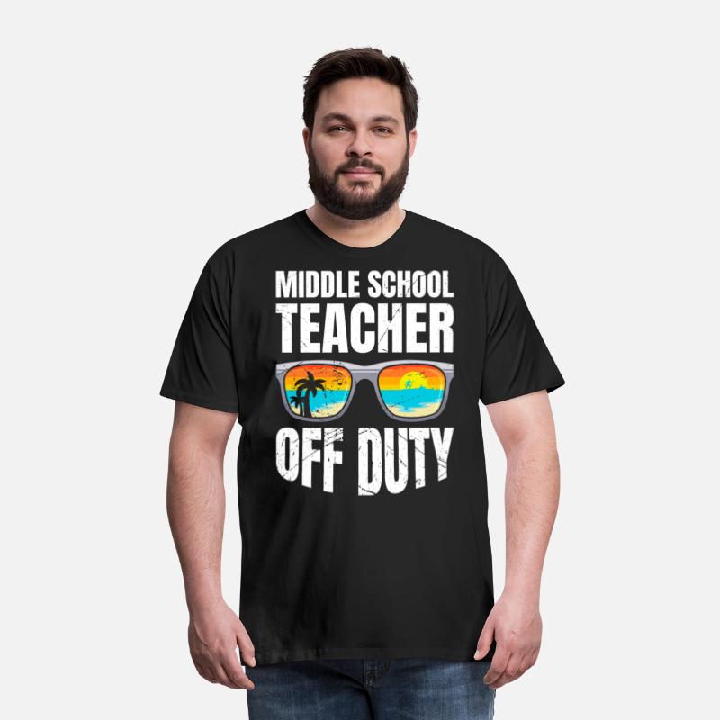 Middle school class teacher off duty teacher