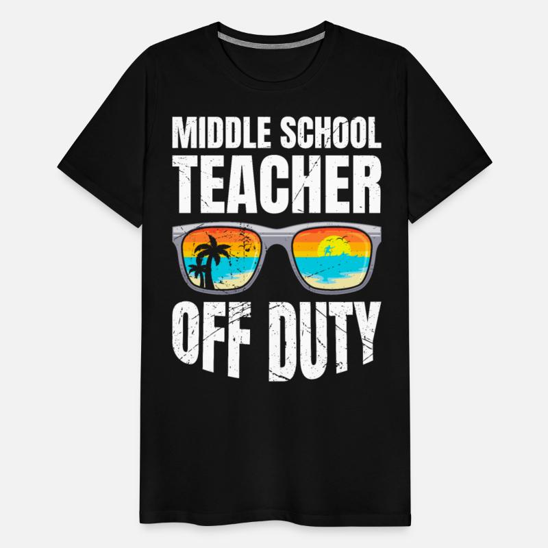Middle school class teacher off duty teacher