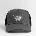 Minimalist Highland Bull Illustration
