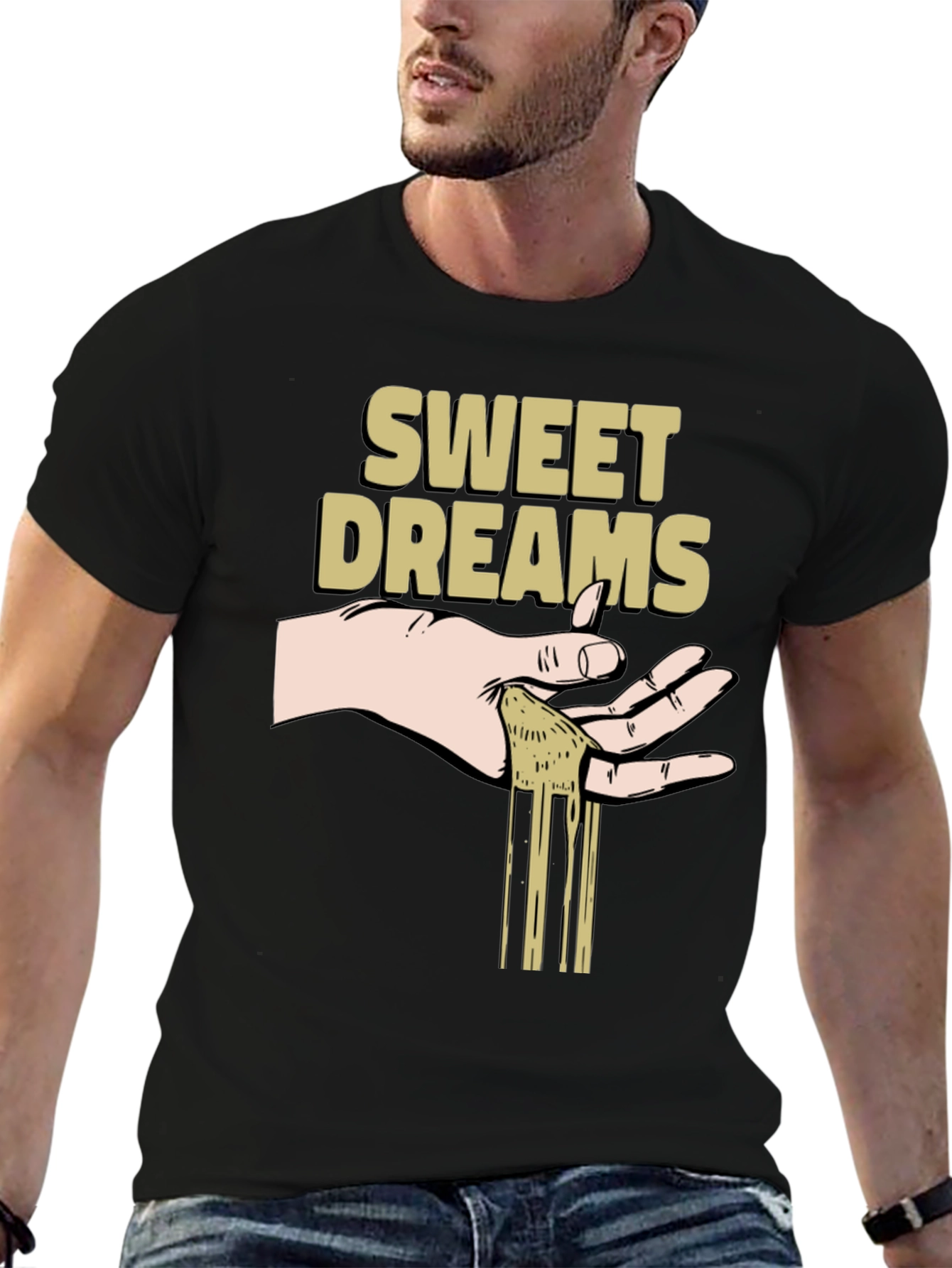 Sweet Dreams Graphic T-Shirt - Black