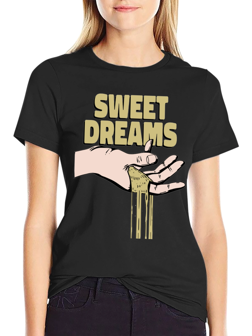 Sweet Dreams Graphic T-Shirt - Black