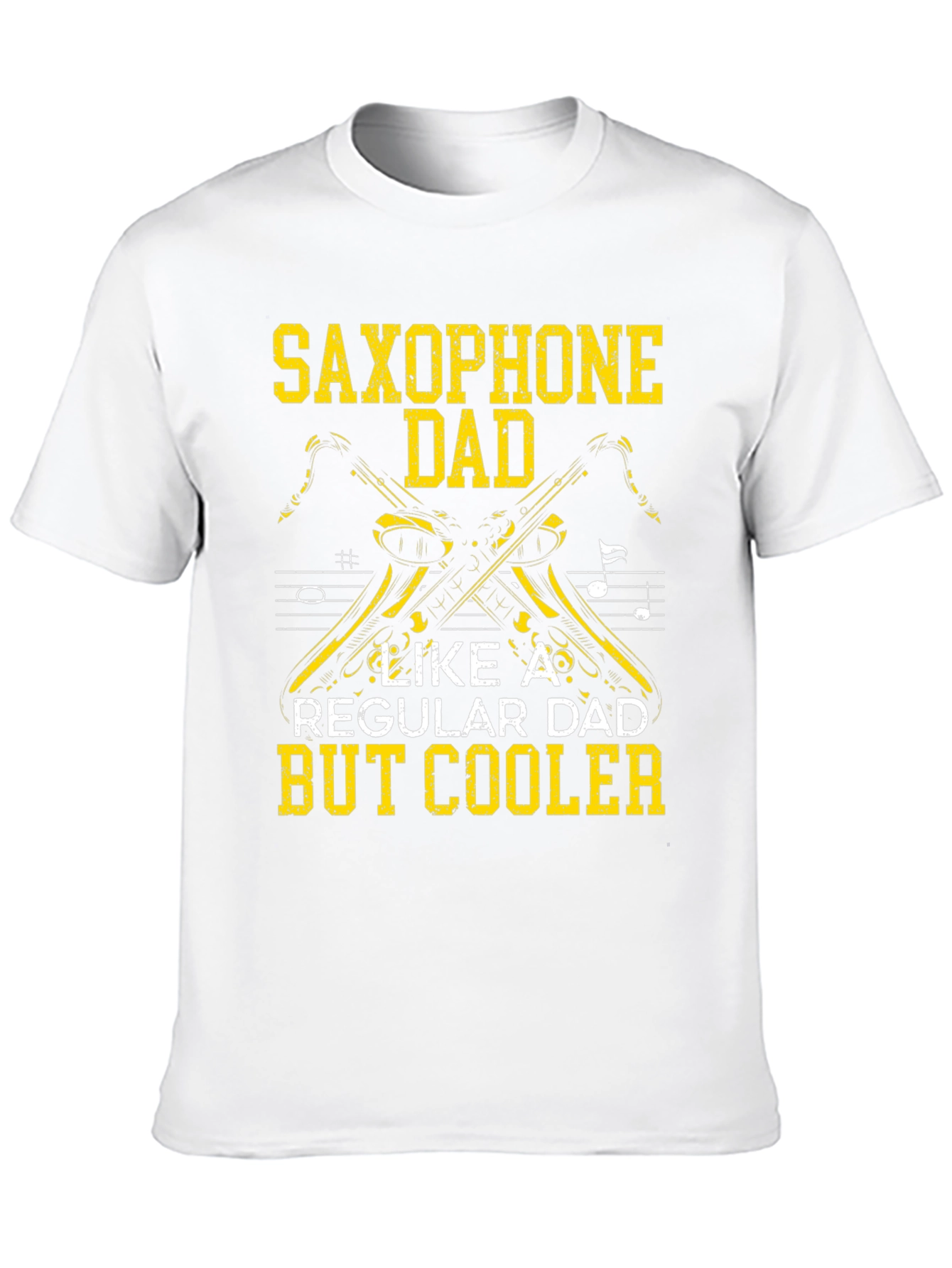 Saxophone Dad T-Shirt - Musician Dad Apparel