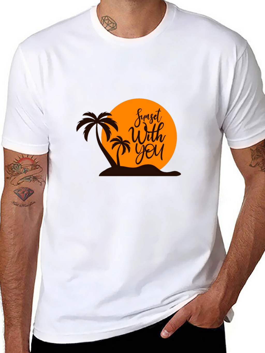 Sunset with You Graphic T-Shirt