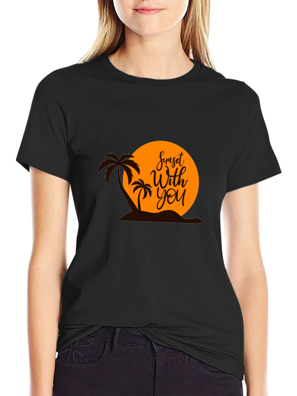 Sunset with You Graphic T-Shirt