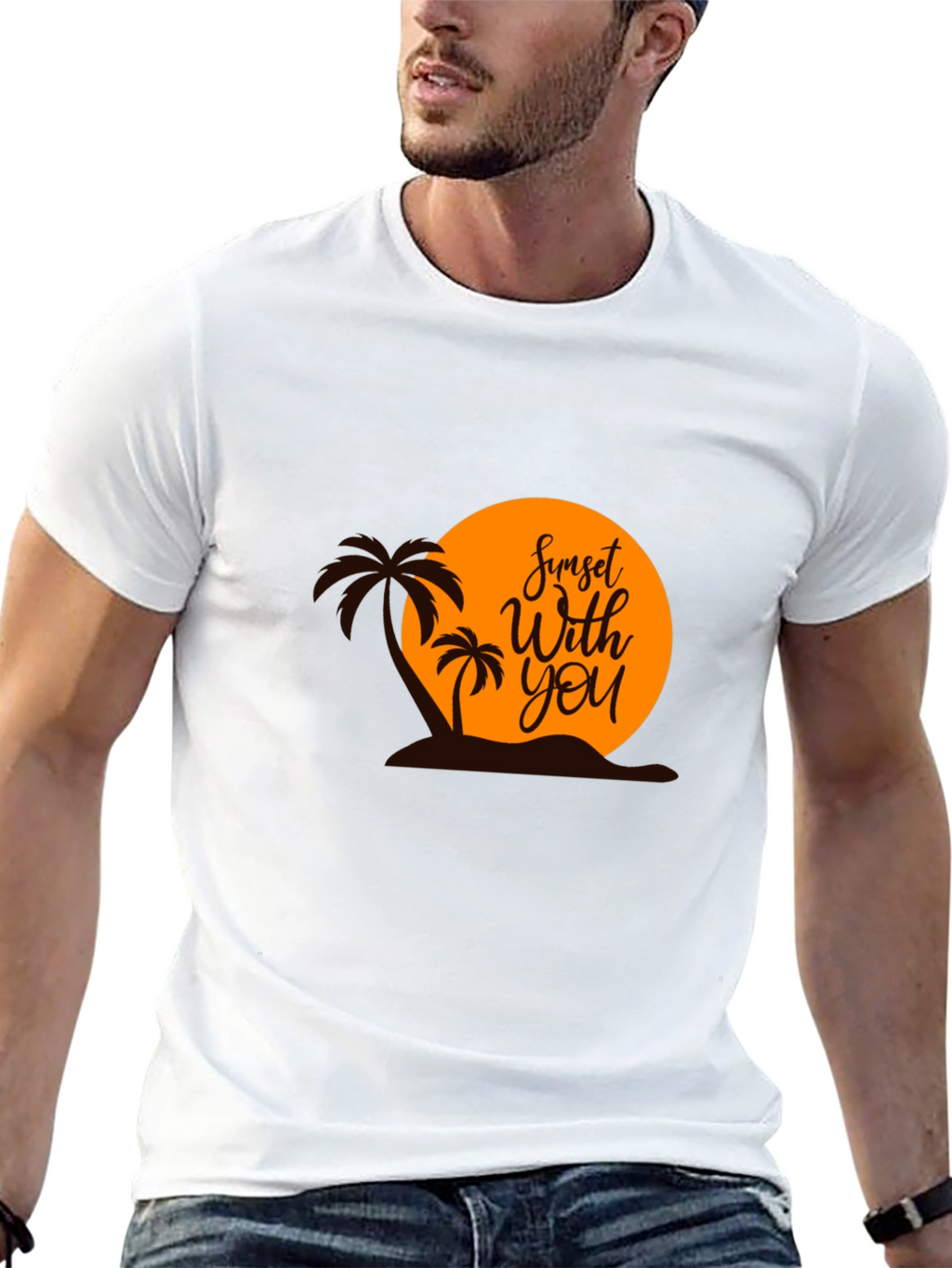Sunset with You Graphic T-Shirt