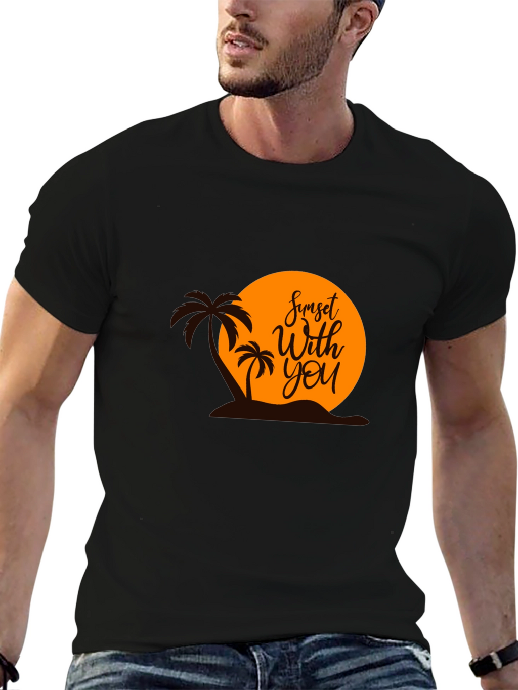 Sunset with You Graphic T-Shirt