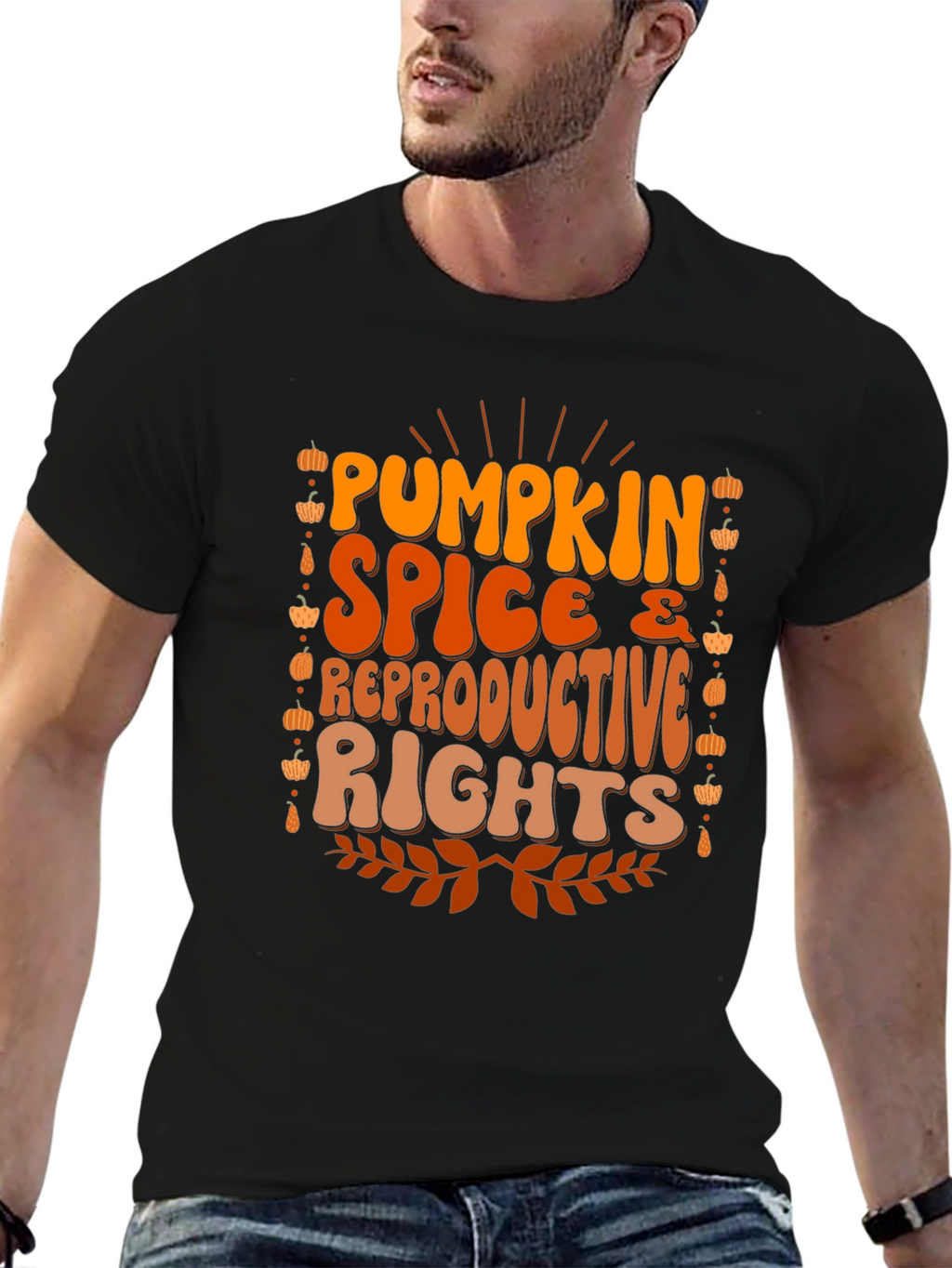 Pumpkin Spice & Reproductive Rights T-Shirt
