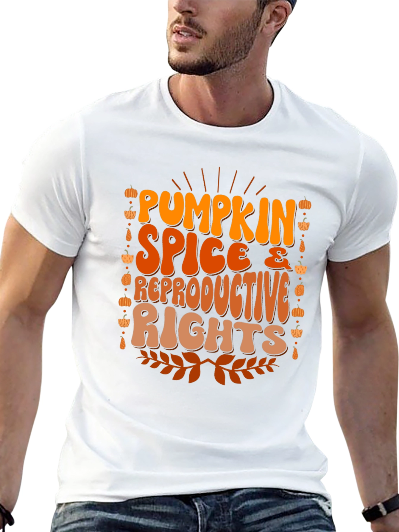 Pumpkin Spice & Reproductive Rights T-Shirt