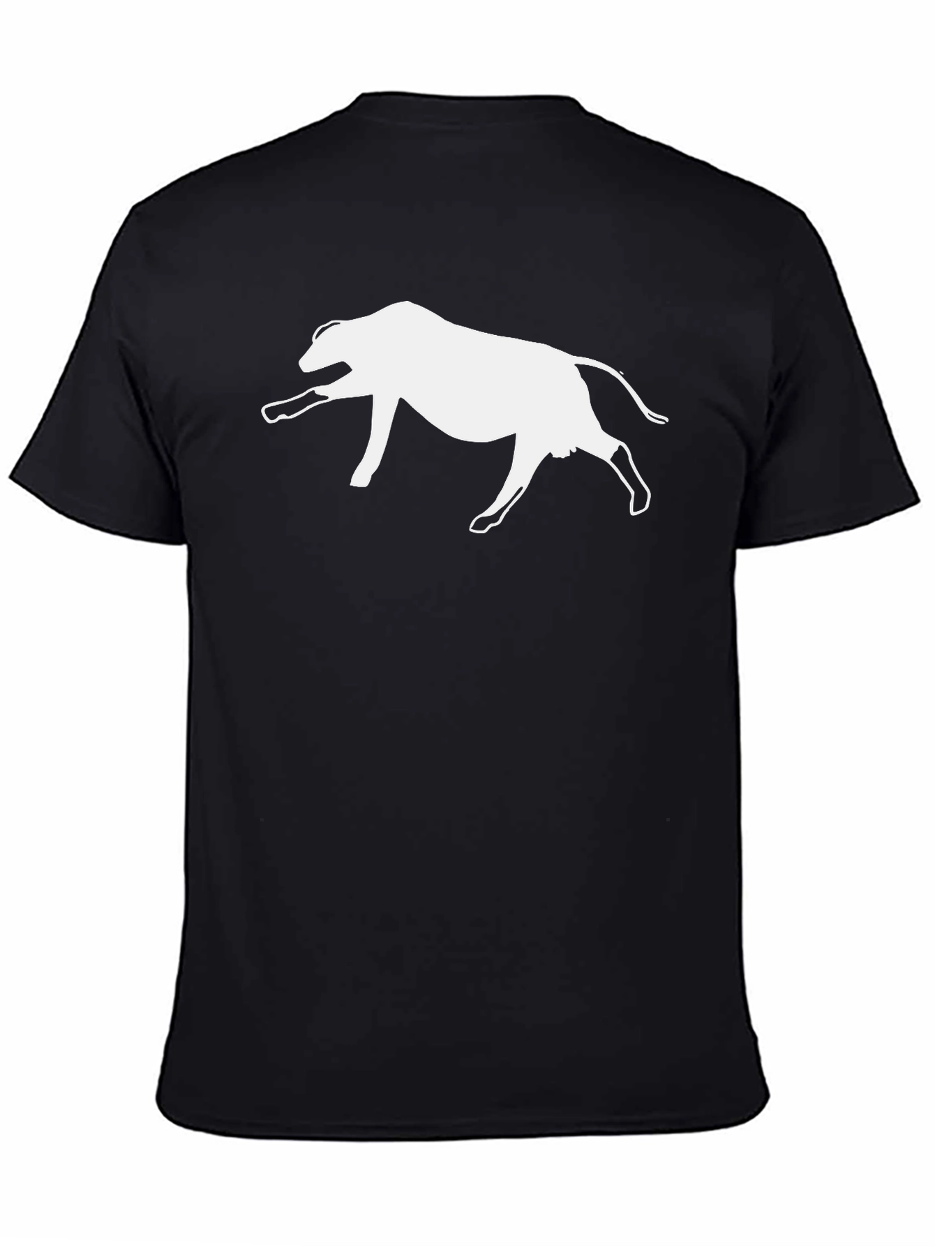Bull Silhouette Black T-Shirt