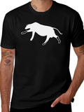 Bull Silhouette Black T-Shirt