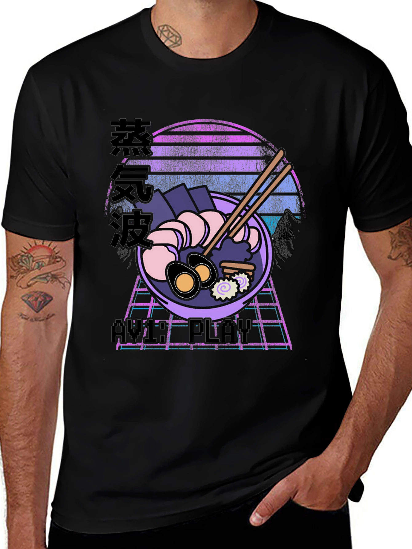 Retro Ramen Vaporwave T-Shirt