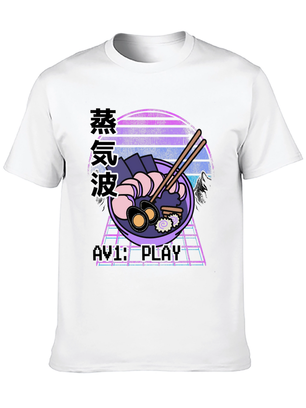 Retro Ramen Vaporwave T-Shirt