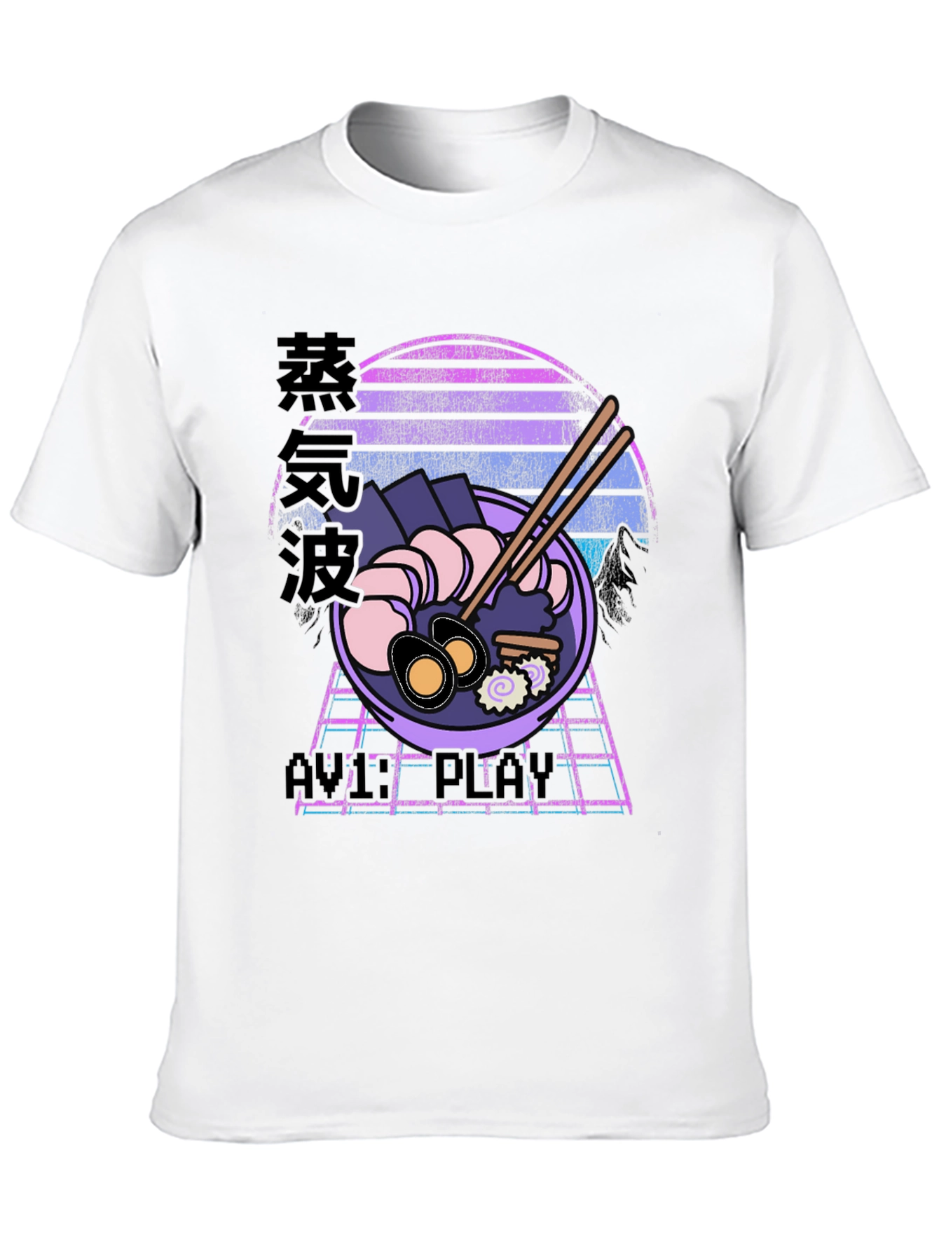 Retro Ramen Vaporwave T-Shirt