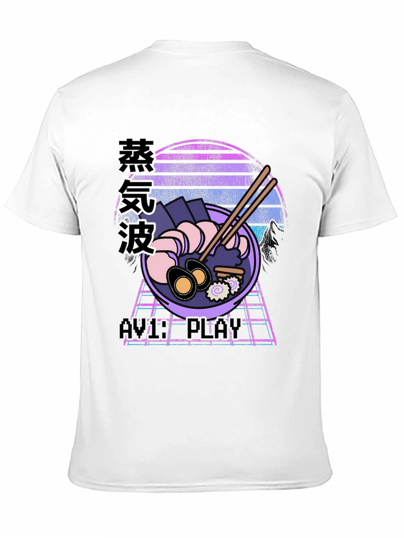 Retro Ramen Vaporwave T-Shirt