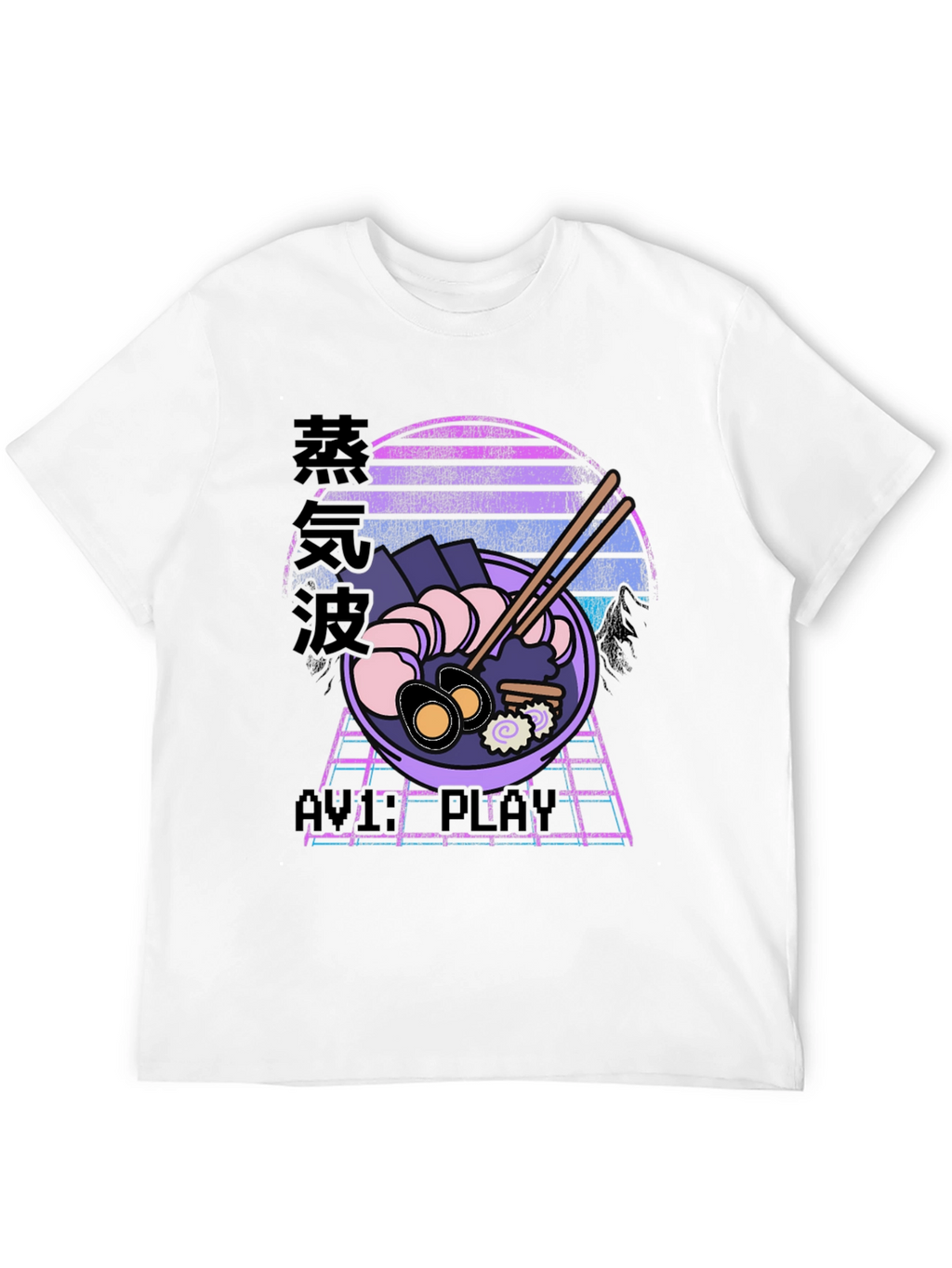 Retro Ramen Vaporwave T-Shirt