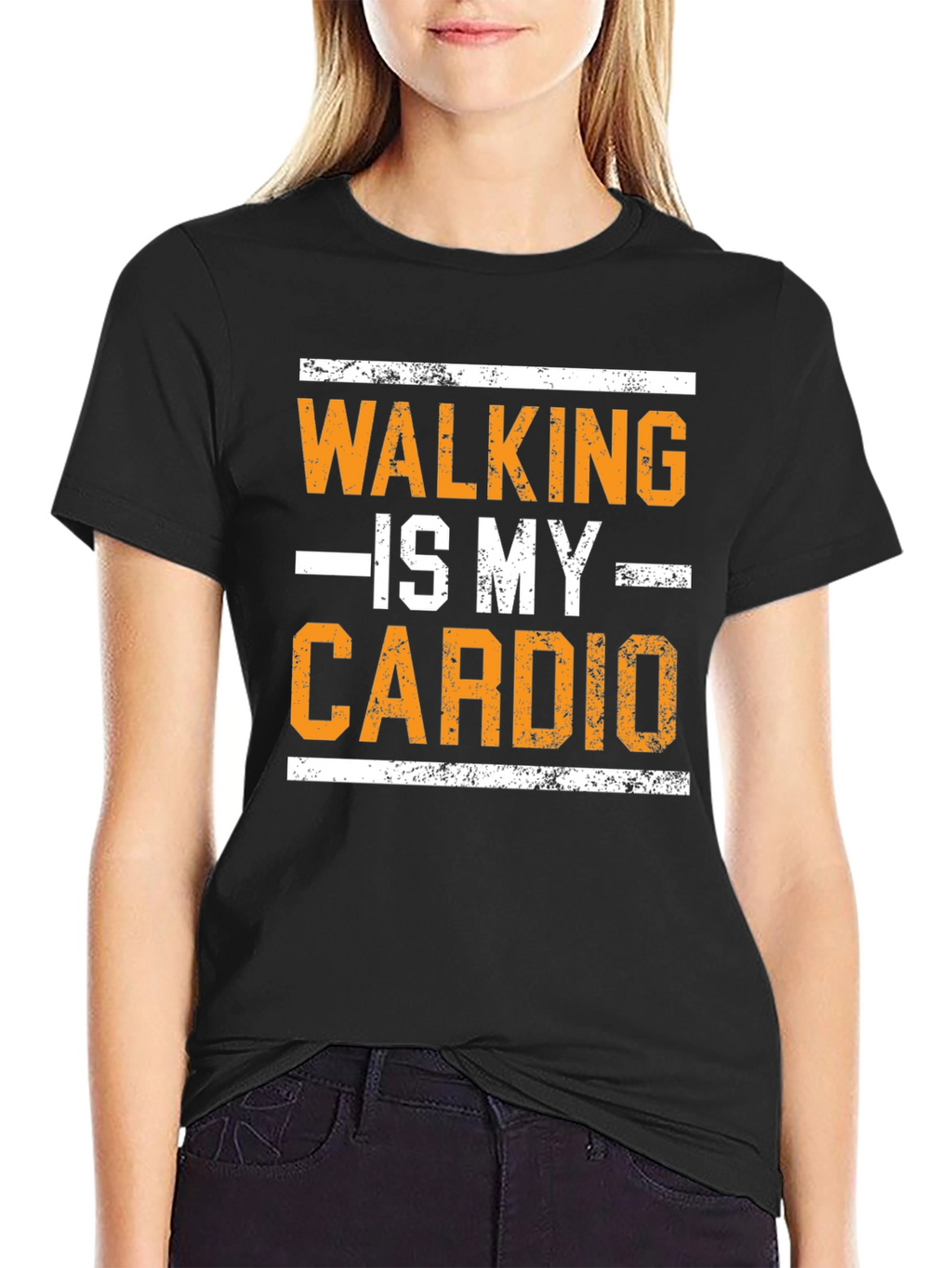 Walking is My Cardio T-Shirt - Funny Fitness Tee