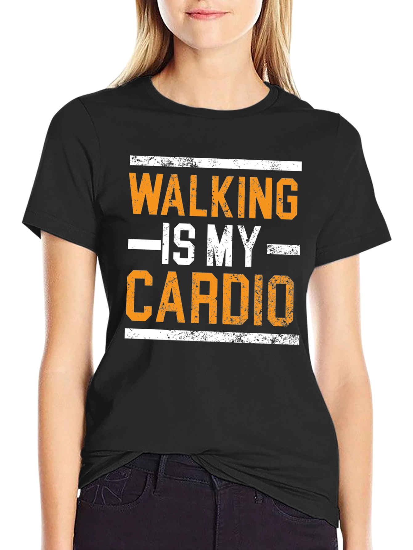 Walking is My Cardio T-Shirt - Funny Fitness Tee