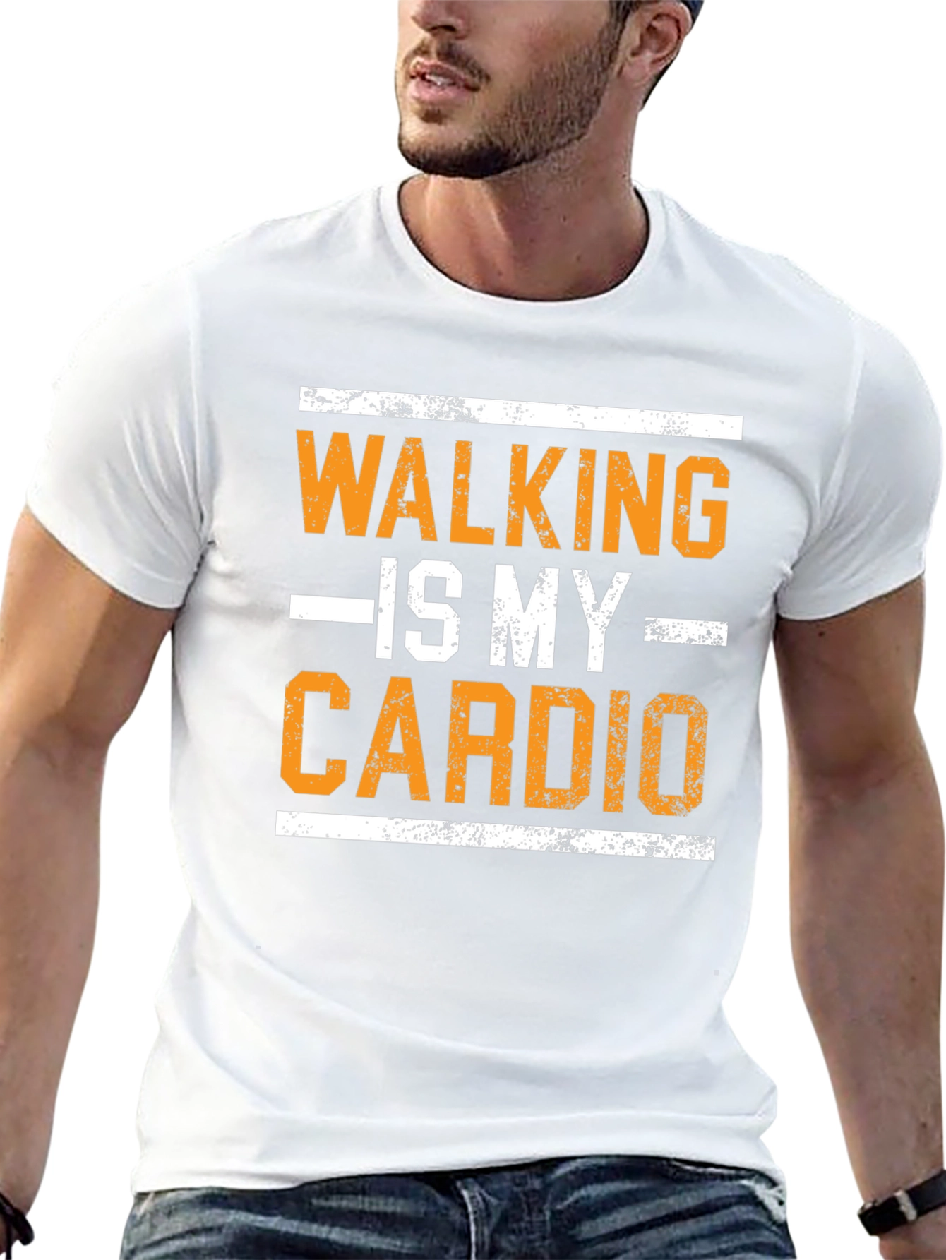 Walking is My Cardio T-Shirt - Funny Fitness Tee