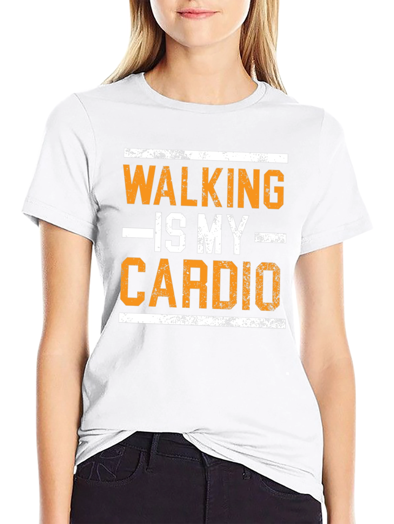 Walking is My Cardio T-Shirt - Funny Fitness Tee