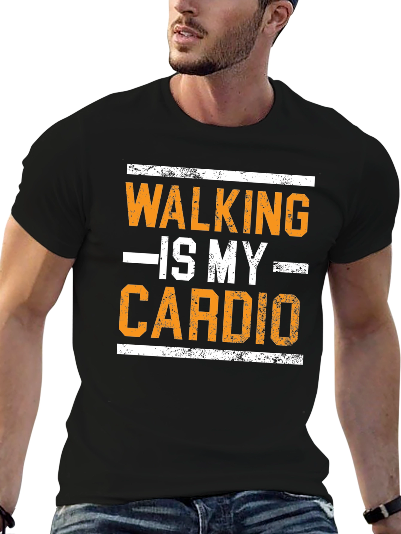 Walking is My Cardio T-Shirt - Funny Fitness Tee