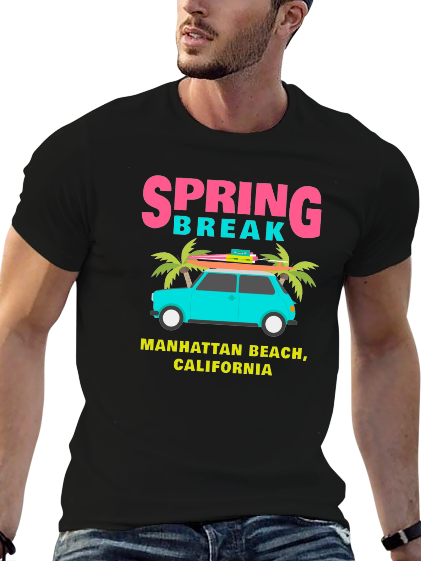 Spring Break Manhattan Beach California T-Shirt